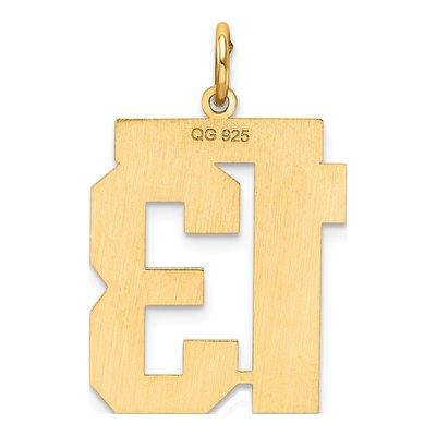 Number 13 Charm – view 3