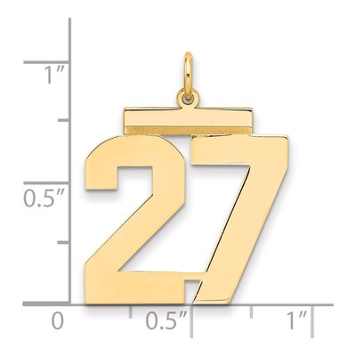 Number 27 Charm – view 2