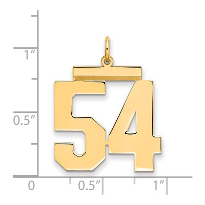 Number 54 Charm – view 2