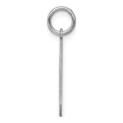 Sterling Silver Number 0 Charm – view 2