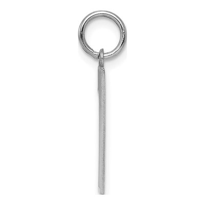 Sterling Silver Number 1 Pendant – view 2