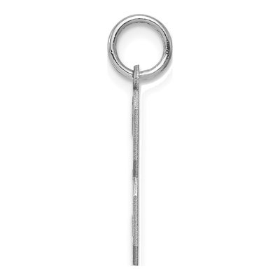 Sterling Silver Number 3 Charm – view 3