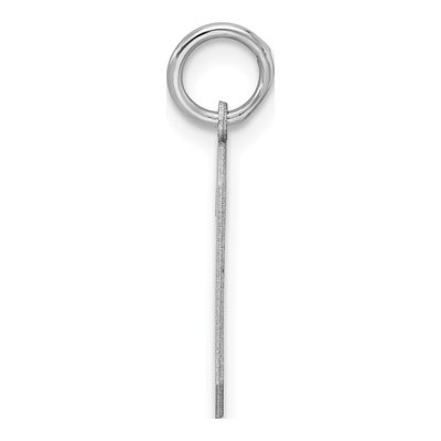 Sterling Silver Number 6 Pendant – view 3