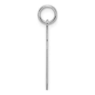 Sterling Silver Number 10 Pendant – view 3