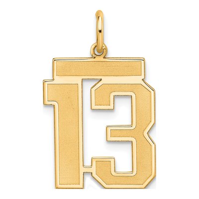 Number 13 Charm