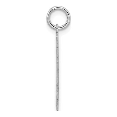 Sterling Silver Number 14 Pendant – view 3