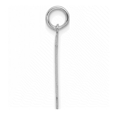 Sterling Silver Number 24 Charm – view 3