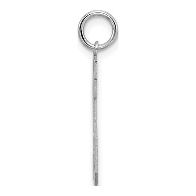 Sterling Silver Number 25 Pendant – view 3
