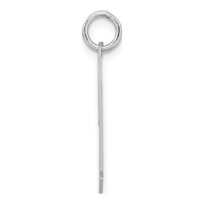 Sterling Silver Number 27 Charm – view 3