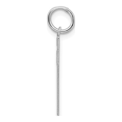 Sterling Silver Number 37 Charm – view 2