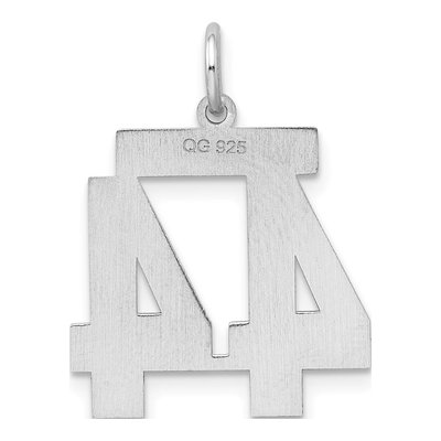 Sterling Silver Number 44 Charm – view 5