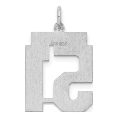 Sterling Silver Number 51 Pendant – view 5
