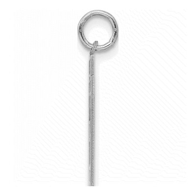 Sterling Silver Number 67 Charm – view 3