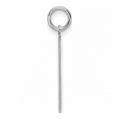 Sterling Silver Number 71 Charm – view 3
