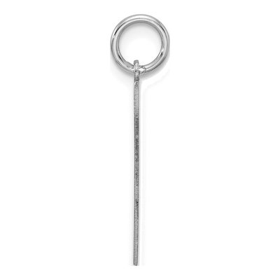 Sterling Silver Number 7 Charm – view 3