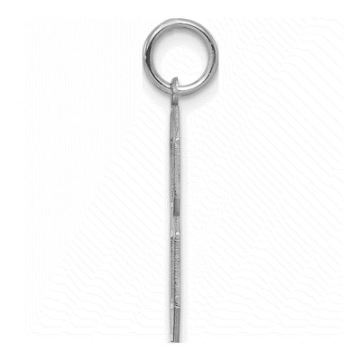 Sterling Silver Number 8 Charm – view 3