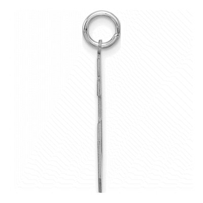 Sterling Silver Number 25 Charm – view 3