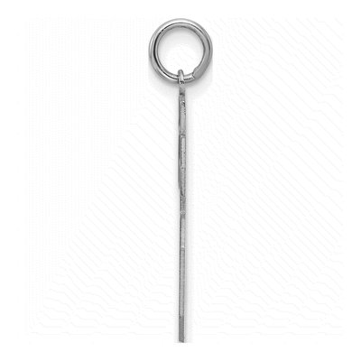 Sterling Silver Number 26 Pendant – view 3