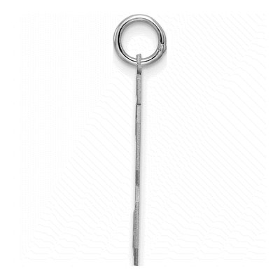 Sterling Silver Number 33 Pendant – view 3