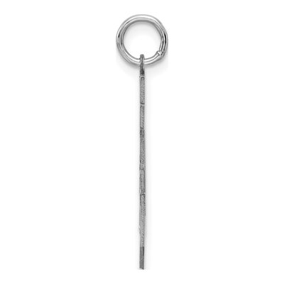 Sterling Silver Number 45 Charm – view 3