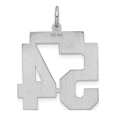 Sterling Silver Number 54 Charm – view 5