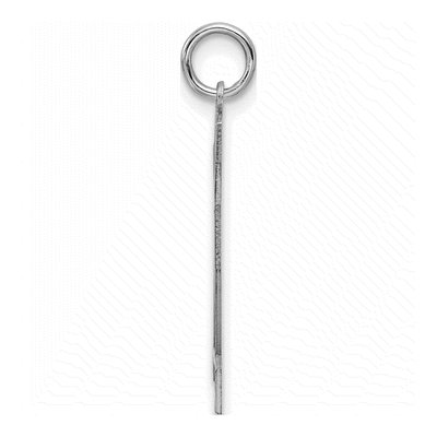 Sterling Silver Number 72 Charm – view 3