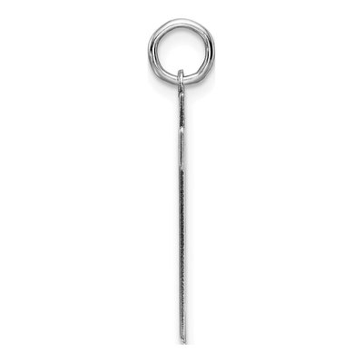 Sterling Silver Number 87 Charm – view 3