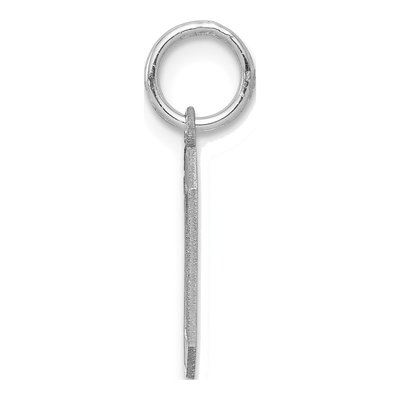 Sterling Silver Number 0 Charm – view 2