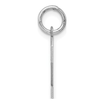 Sterling Silver Number 2 Charm – view 2