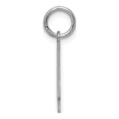 Sterling Silver Number 4 Pendant – view 2