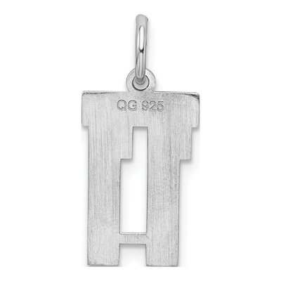 Sterling Silver Number 11 Pendant – view 5