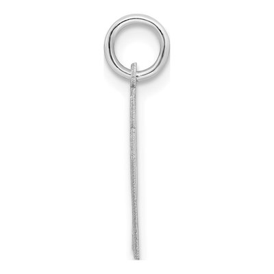 Sterling Silver Number 17 Charm – view 3