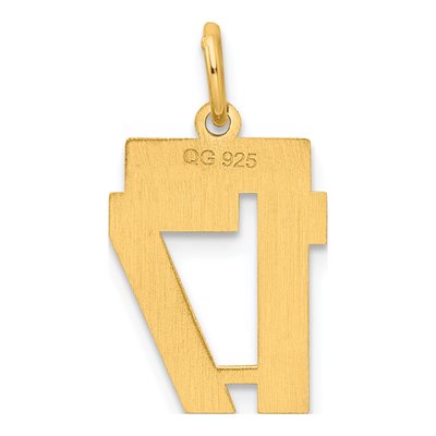 Number 17 Charm Pendant – view 4