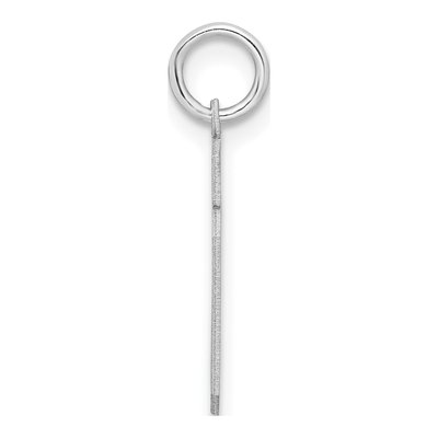 Sterling Silver Number 19 Charm – view 3