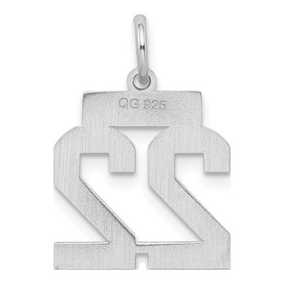 Sterling Silver Number 22 Charm – view 5