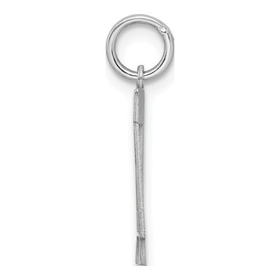 Sterling Silver Number 44 Charm – view 3
