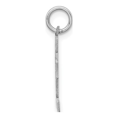 Sterling Silver Number 62 Charm – view 3