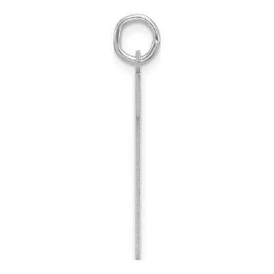 Sterling Silver Number 1 Charm – view 3
