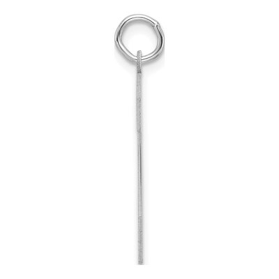 Sterling Silver Number 2 Pendant – view 3