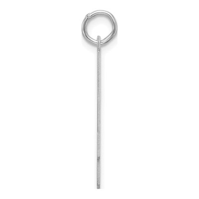 Sterling Silver Number 4 Pendant – view 3