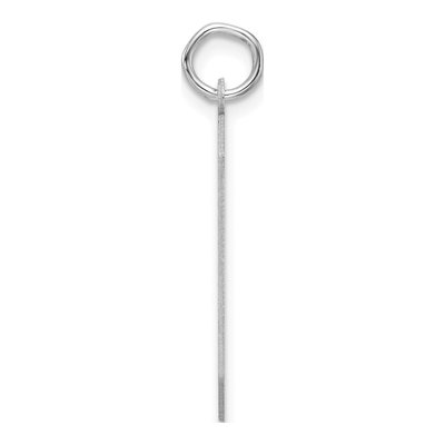 Sterling Silver Number 6 Pendant – view 3