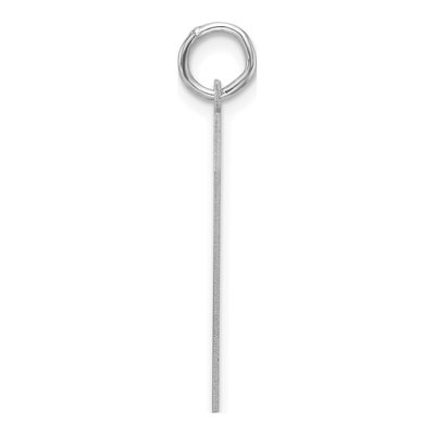 Sterling Silver Number 7 Pendant – view 3
