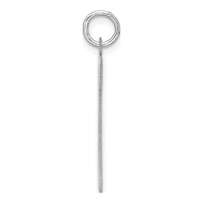 Sterling Silver Number 1 Charm – view 3