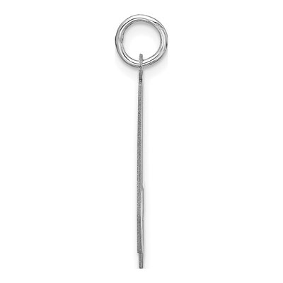 Sterling Silver Number 4 Charm – view 3