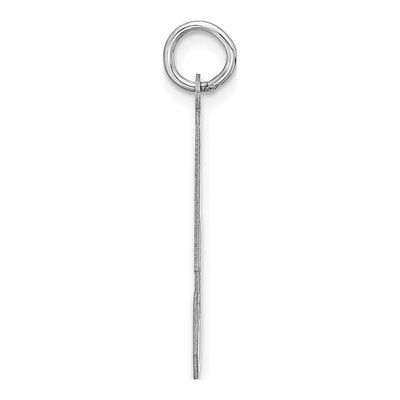 Sterling Silver Number 5 Charm – view 3