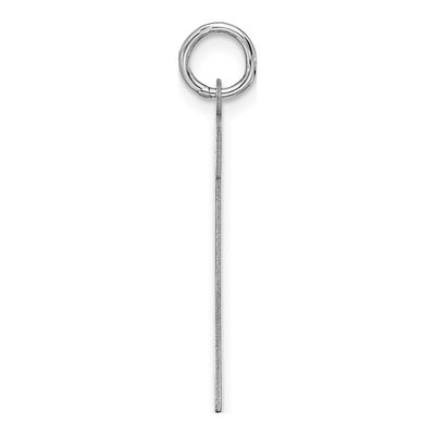 Sterling Silver Number 7 Pendant – view 3
