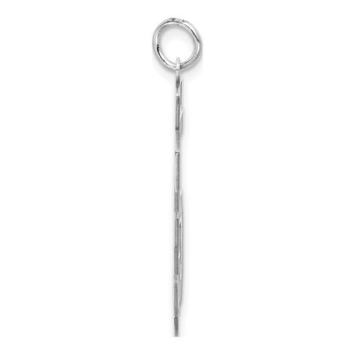 Sterling Silver Number 35 Charm – view 2