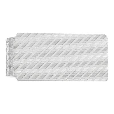 Men's Sterling Silver Rhodium Money Clip