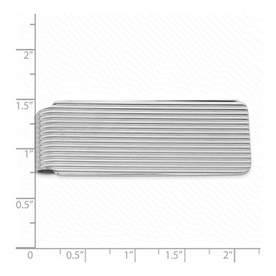 Sterling Silver Rhodium-Plated Money Clip – view 3