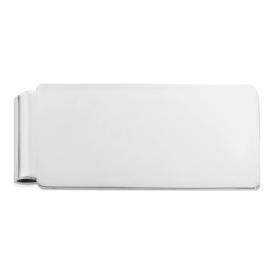 Sterling Silver Rhodium-Plated Money Clip